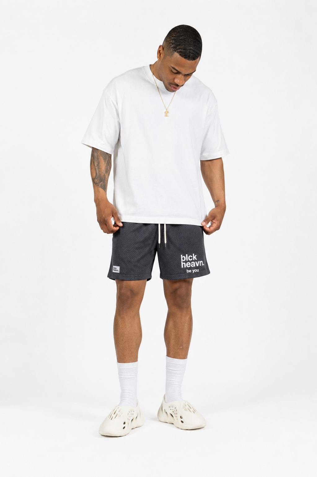 bh 502 (grey mesh shorts)