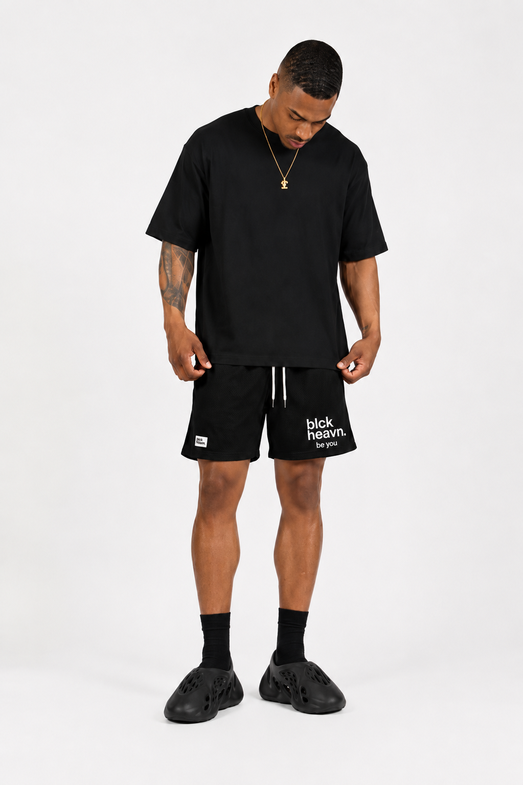 bh 501 (black mesh shorts)